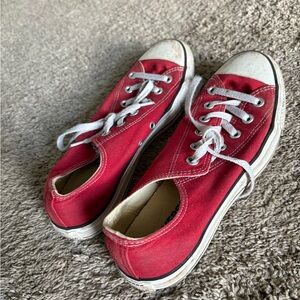 Converse Red Women's Shoes